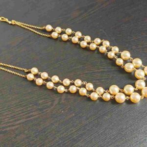 2-Layer Swarovski Pearls Mala