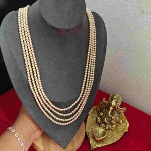 4-Layer 5mm Swarovski Pearl Mala