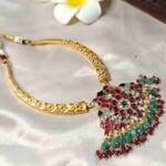 Jadau Kundan Kante with Nakshi Finishing