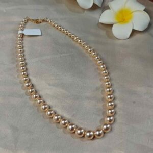 Swarovski Pearls Long Neckpiece